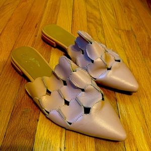 Seychelles blush pointed toe mules